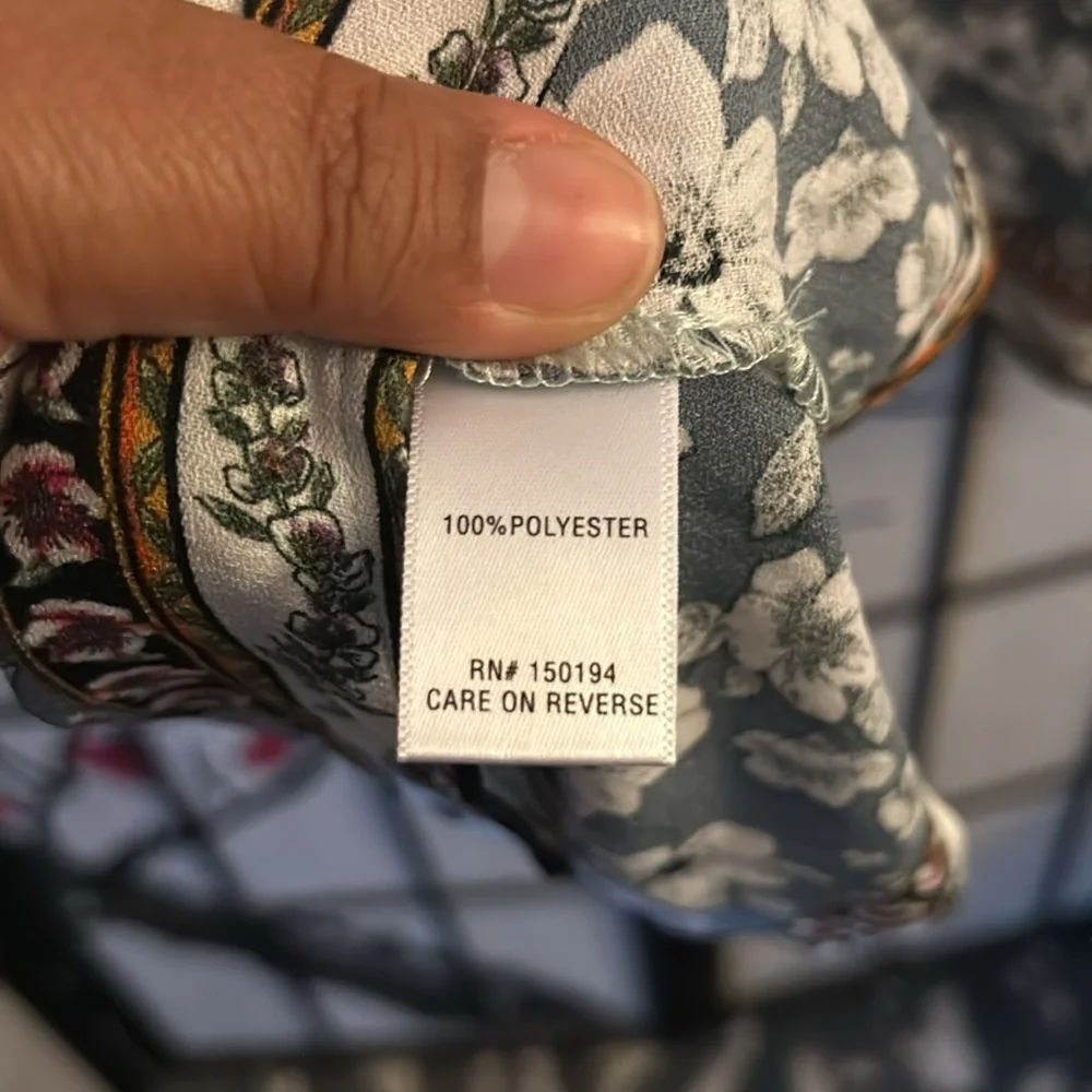 NWT Soulmates front slot maxi skirt with floral print - Picture 11 of 15